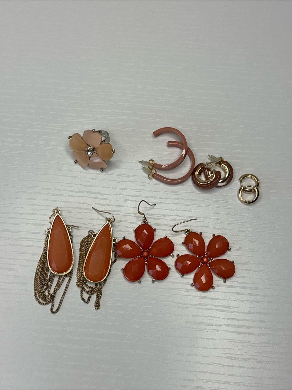 Summer Jewelry Set ☀️ Statement Earrings & Hoops Bundle